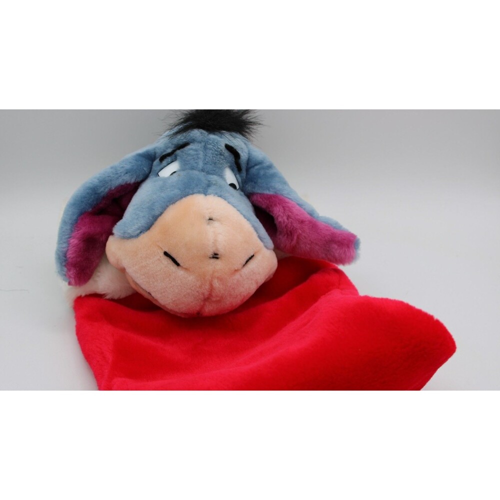 VINTAGE DISNEY PLUSH EYORE CHRISTMAS STOCKING WINNIE THE POOH 3D - Picture 5 of 5